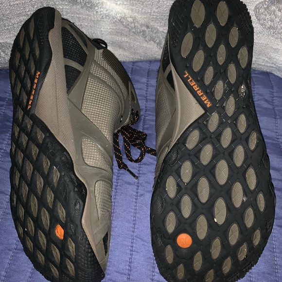 MERRELL’s men’s 10.5 army green and orange - Picture 6 of 9